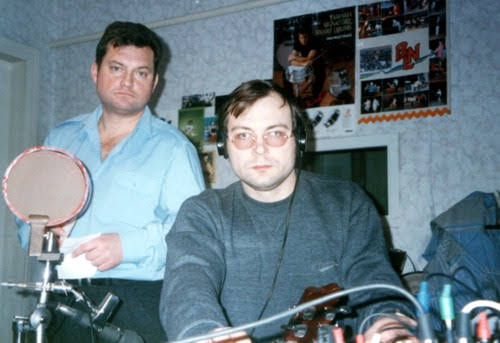 Андрій Буторін — 1999. В студії з Вовой Білокуром.